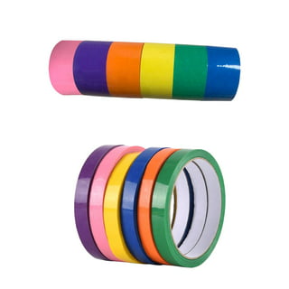 12Pcs Colorful Sticky Ball Tapes, Colored Ball Tape, Portable Educational  Toys Creative DIY Making Ball Sticky Tape Sensory Toys 2.4cm