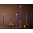 2pcs 10 Inch Taper Candles Dripless & Unscented Made in Europe 7.