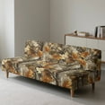 thumbnail image 2 of Yuyamidu Camo Futon Cover Armless Sofa Covers Hunting Armless Futon Bed Cover with Elastic Edge Easy to Install Rv Jackknife Sofa Covers Gift for Friends, 2 of 8