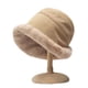 thumbnail image 1 of Xiao Hua Gorro de invierno cálido para mujer, tejido con forro de lana, antifrío y resistente al viento, con protección auditiva, color caqui, 1 of 3