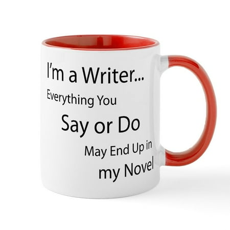

CafePress - Writer Mugs - 11 oz Ceramic Mug - Novelty Coffee Tea Cup