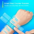 thumbnail image 3 of JUNWELL Non-Bluetooth Fitness Tracker Watch Pedometer Digital Step Counter Calorie Counter Distance Activity Tracker Alarm LED Fitness Watch IP65 Water Resistance, 3 of 12