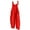 Red, variant on cfhntfmh Plus Size Rompers for Women Loose Sleeveless Adjustable Strap Overalls Casual Summer Wide Leg Baggy Jumpsuit