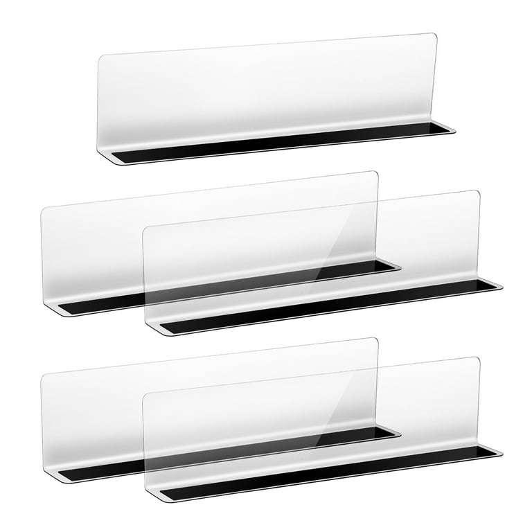5pcs Supermarket Shelf Organizers Commodity Shelf Separators Clapboard  Shelf Dividers with Magnet