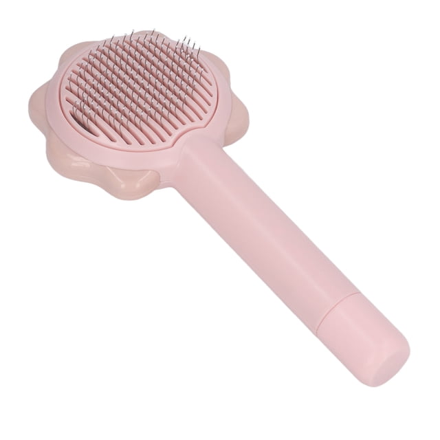 Cepillo de Aseo para Gatos Cepillo de Eliminación de Pelo Autolimpiante para Mascotas con Aguja de Acero Inoxidable para Perros y Gatos de Pelo Largo y Corto ANGGREK Otros