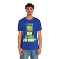 thumbnail image 3 of DJH Apparel | Stop Playing For What? TENNIS Unisex Sports Tshirt, 3 of 5