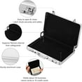 thumbnail image 3 of Mini Aluminum Business Card Holder Suitcase Aluminum Business Card Case Briefcase Card Holder Waterproof Pocket Credit Holder Box, 3 of 5