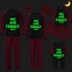 thumbnail image 3 of Pijama, para toda la familia, luminoso, brillante, negro, Navidad, 2023, 3 of 3