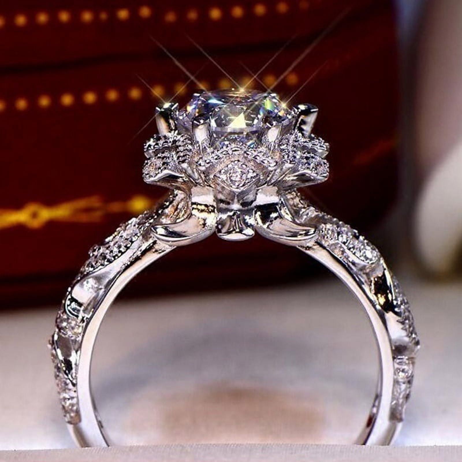 Women's Sterling Silver 925 2.00 Carat Engagement Ring Wedding Set 2-P –  Metal Masters Co.
