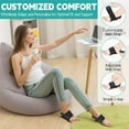 thumbnail image 3 of Women Arch Support Plantar Fasciitis: Men Feet Heel Fascitis Pain Relief Bandage - Upgraded Elastic Stretch Adjustable Ankle Brace With Gel Pad for Flat Feet High And Fallen, 3 of 11