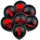 thumbnail image 2 of Globos de fantasma de Halloween, juguetes de piezas, Araña, bruja, murciélago, calabaza, esqueleto, Horror, decoración para fiesta de Halloween, suministros para fiestas, 12 o 1 unidades, 2 of 4