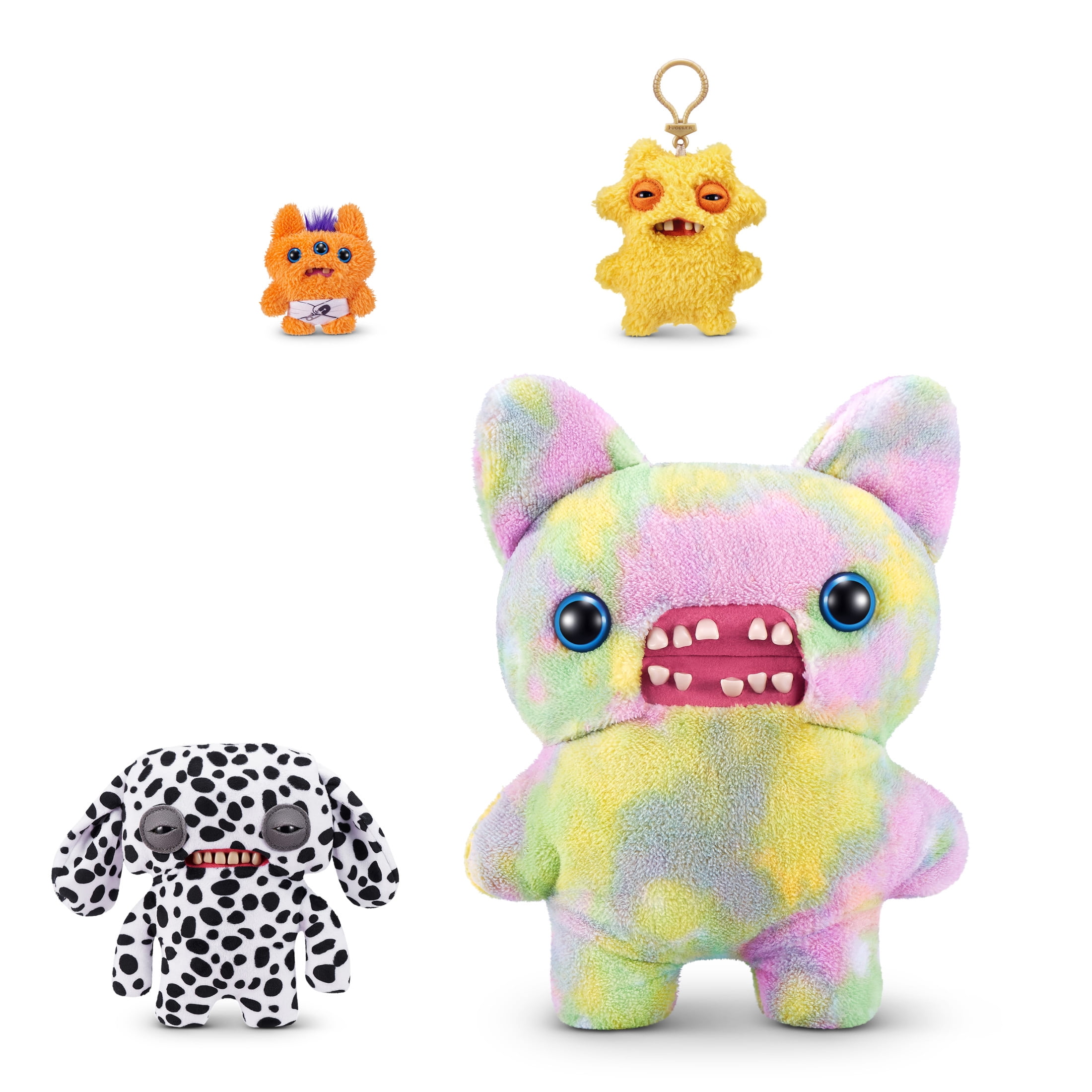 Fuggler Butt Ugly Pets 9 inch (Annoyed Alien - Dalmatian), Ugly Monster Stuffed Animal Toy by ZURU