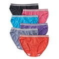 thumbnail image 3 of Women's Fruit Of The Loom 6DBIKH1 Heather Bikini Panties - 6 Pack (Assorted 9), 3 of 7