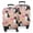 Bernese Mountain Dogs, variant on Paw Print Luggage Cover Fashion Suitcase Cover Baggage Covers Fit 25-28 Inch Luggage (Go Travel)