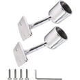 thumbnail image 4 of ABCISI Marine Boat Handrail Fittings, 316 Stainless Steel Hand Rail 60 Degree Stanchion for 1 inch Pipe, Bracket Hardware Accessories for Ship Yacht Marine Use (1 inch End), 4 of 6