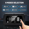 thumbnail image 3 of 12V 24V Smart Battery Charger, 12A Efficient Fully Auto Battery Maintainer with Pulse Repair & LCD for Lithium-ion LiFePO4 & Lead-Acid, Car Truck Automobile Battery Charger for Motorcycle ATV RV Boat, 3 of 4
