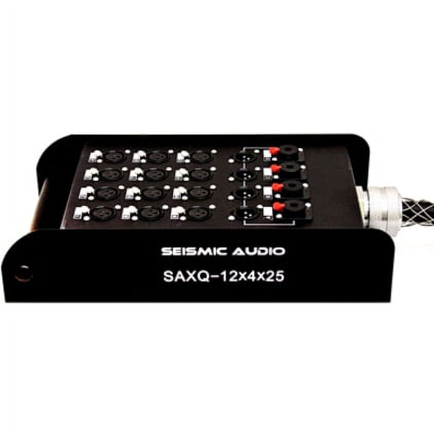 SAXQ-12x4x25 - 12 Channel 25' Snake Cable (XLR & TRS)