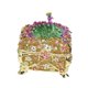 thumbnail image 4 of Joyero de pavo real, joyero de escritorio, adorno elegante. Dorado, 4 of 9