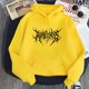 thumbnail image 3 of Sudadera de manga larga con capucha para mujer, ropa de calle informal con letras Punk de talla grande, Estilo Vintage, Ulzzang, gótico, de invierno, 3 of 5