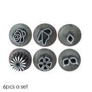 Stamp Pen Set - 6 Piece DIY Tools with Patterns for Nail Design 6PCS