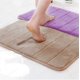 thumbnail image 5 of Alfombra de baño RBCKVXZ de 61 x 40 cm - Alfombra de baño de espuma viscoelástica con diseño de fibra, suave, absorbente y antideslizante, lavable a máquina, ideal como regalo de decoración para la, 5 of 6
