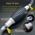 thumbnail image 4 of Multifunction Liquid Sucker Pump, Manual Fuel Transfer Pump Gasoline Siphon Hose, Portable Siphon Pump (1Meter), 4 of 7