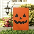 thumbnail image 3 of Halloween Garden Flag - Double Sided 12x18 Inch, Seasonal Outdoor Decor for Yard, Lawn,House - Family,Friends,Halloween., 3 of 5