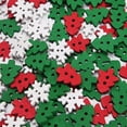 thumbnail image 2 of 100Pcs Assorted Christmas Wooden Buttons Tree Snowflake Glove Reindeer 2 Holes Sewing Button Charms for DIY Art Crafts Scrapbooking Decoration, 2 of 7