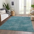 thumbnail image 6 of Addison Rugs Mayfield Premium Machine Washable Transitional Abstract Teal Rectangle Rug, 10' x 14', 6 of 6