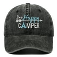 thumbnail image 2 of l'm a Happy CAMPER Embroidery baseball cap Unisex, 2 of 8
