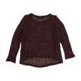 thumbnail image 2 of Aeropostale Girls Marled Knit Sweater, Rojo, 5, 2 of 2