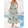thumbnail image 3 of PRETTYGARDEN Womens Spring Boho Maxi Dress Eyelet Floral Long Flowy Sundresses Summer Beach Vacation Clothes, 3 of 8