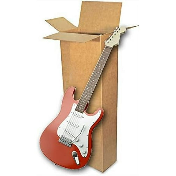 Electric Guitar Shipping Box, 18"x6"x45"
