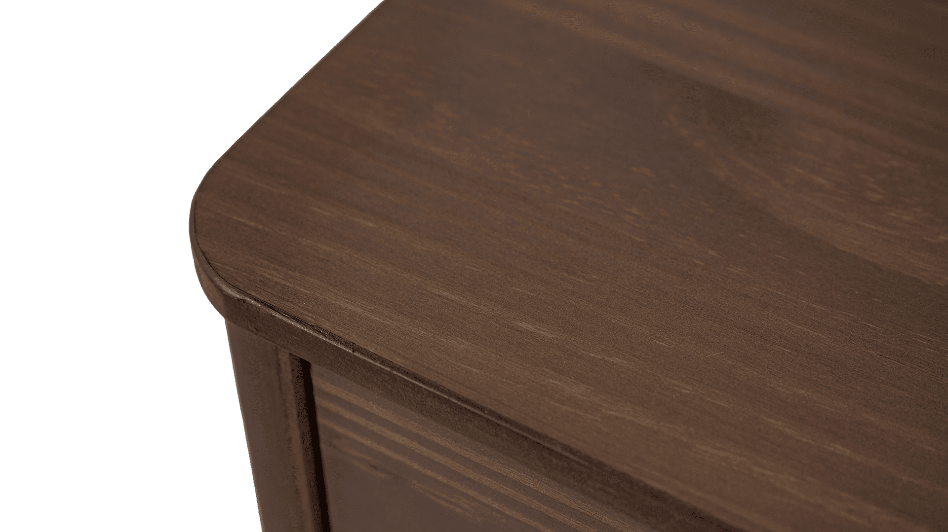 Monticello Solid Wood 5 Drawers Chest Brown - for Adults and Teens