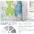 thumbnail image 6 of Easter Kitchen Curtains 3 Piece Set Spring Bunny Curtains Rabbits Valance & Tiers for Kitchen Home Cafe Indoor 36 Inch Short Window Curtain Over Sink Window Farmhouse Easter Decor, 6 of 7