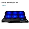 thumbnail image 5 of Cooler Laptop Cooling Pads Panel Lcd De 14/15,6 Pulgadas Ajuste De Silencio Velocidad Del Viento (Negro) Yuarrent EL009802-00, 5 of 5