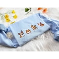 thumbnail image 2 of Cute Corgi Dog Embroidered Sweatshirt, 2 of 4