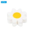 thumbnail image 3 of Uxcell Tennis Racket Vibration Dampener, 6 Pack Racquet Shock Absorber, White, 3 of 6