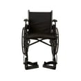 thumbnail image 3 of McKesson Wheelchair with Swing-Away Footrests, Lightweight - 18 in Seat, 1 Ct, 3 of 4