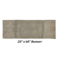 thumbnail image 3 of Better Trends 20" x 60" Bathroom Runner Mat 100% Cotton, Extra Soft Tufted Bath Rug, Water Absorbent & Non Slip, Solid Pattern, Beige Granada Collection, 3 of 6