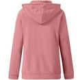 thumbnail image 5 of Lenago Women's Hoodie Zip Long Sleeve Lightweight Sweatshirts Pockets Coat Tops on Clearance, 5 of 6