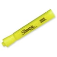 Sharpie Tank Style Large Highlighters, Chisel Tip, Fluorescent Yellow