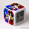 thumbnail image 5 of Admira el despertador Sonic The Hedgehog Sonic The Sonic Boy, creativo, para estudiantes, 8 x 8 x 8 cm, con luz LED, pantalla de hora, semana y mes, 5 of 5