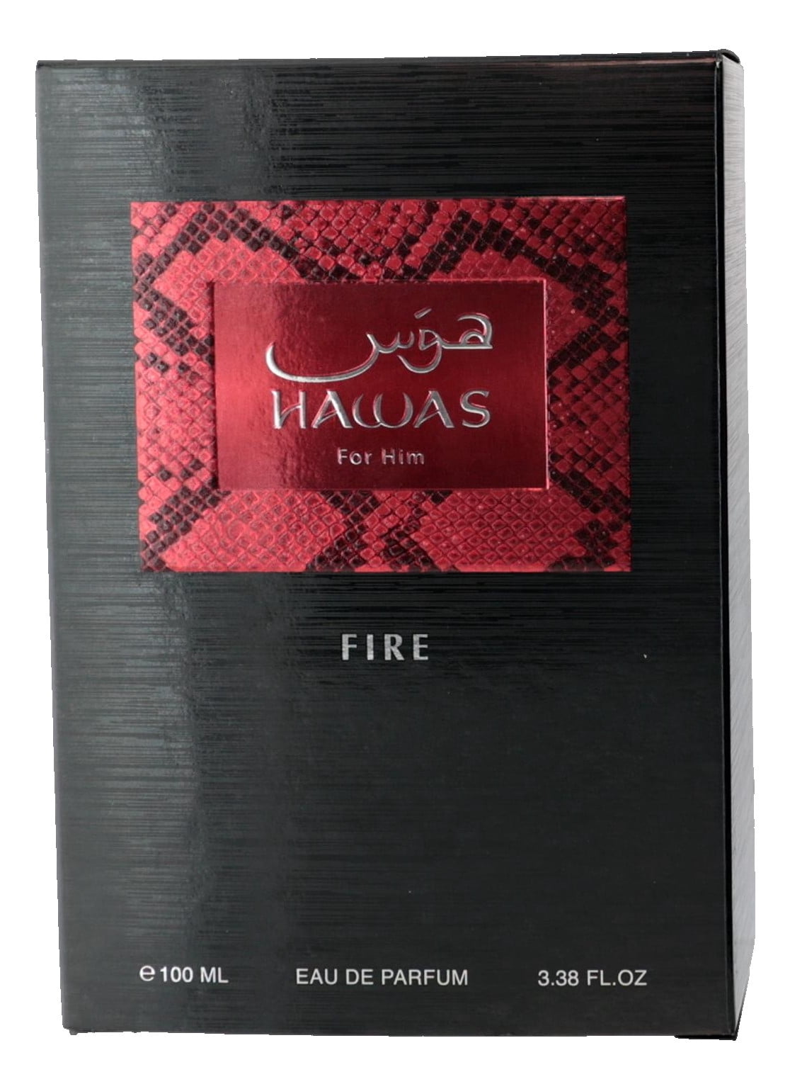 Rasasi Hawas Fire for Men, 3.38 oz EDP Spray, Aromatic Aquatic
