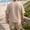 Khaki, variant on hotojiny Mens 2 Piece Outfits Summer Textured T-Shirt and Drawstring Shorts Set Comfortable Short Sleeve Travel Outfit(White,X-Large)