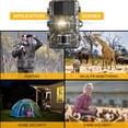 thumbnail image 4 of MasteelfCA Hunting Game Camera 12MP PIR Night Vision Digital Scouting Camera No Battery, 4 of 8