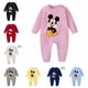 thumbnail image 2 of Mameluco de manga larga para recién nacidos, monos de primavera con dibujos animados de Mickey Mouse, peleles infantiles para niños, ropa para niños pequeños, trajes para niños de 6M Gao Jinjia LED, 2 of 2