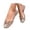 A-Red92, variant on Bibifish Womens Flat Sandals Summer Closed Toe Delicate Sparkly Jelly Mesh Glitter Minimalist Embellish Footbed Beach Vacation Sandals
