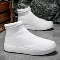 thumbnail image 3 of Women Men Sneakers Breathable Sock Shoes Slip on Mesh High Top Casual Shoes US12, 3 of 4