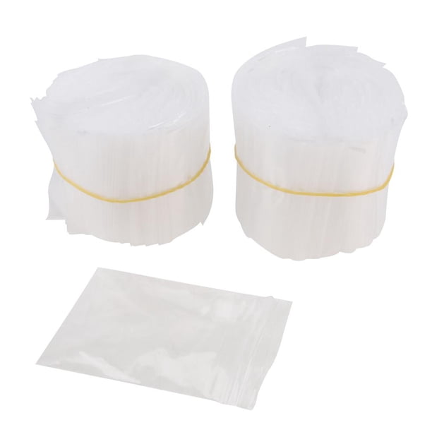 Bolsas de 500 piezas Bolsa de cierre con cierre de agarre reselble 5 * 7 a 9 * 13 cm, seguro Los 8 × 12cm Sunnimix Bolsas transparentes